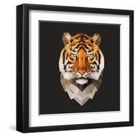 Tiger-Lora Kroll-Framed Art Print