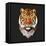 Tiger-Lora Kroll-Framed Stretched Canvas