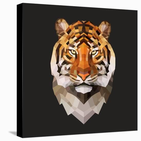 Tiger-Lora Kroll-Stretched Canvas