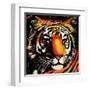 Tiger-null-Framed Art Print