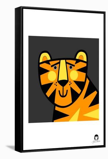 Tiger-Jane Foster-Framed Stretched Canvas