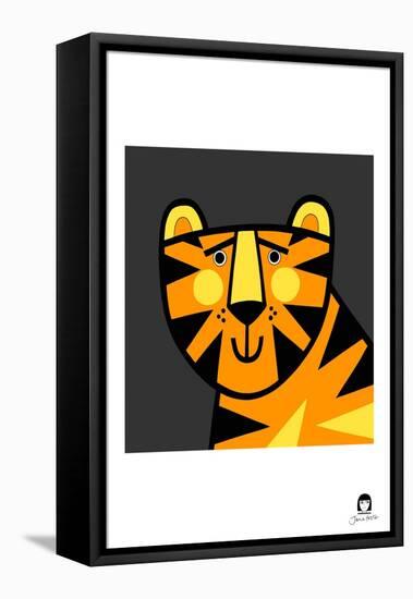 Tiger-Jane Foster-Framed Stretched Canvas