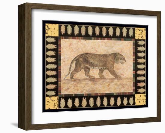 Tiger-Pamela Gladding-Framed Art Print