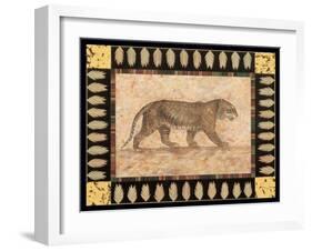 Tiger-Pamela Gladding-Framed Art Print