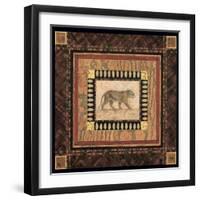 Tiger-Pamela Gladding-Framed Art Print