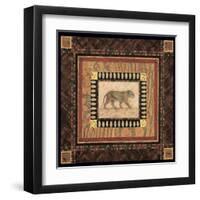 Tiger-Pamela Gladding-Framed Art Print