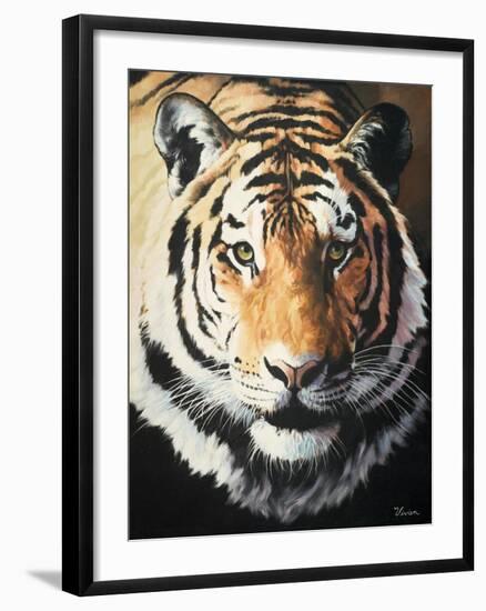 Tiger-Vivien Rhyan-Framed Art Print