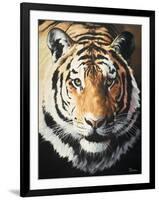 Tiger-Vivien Rhyan-Framed Art Print