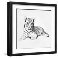 Tiger-Vivien Rhyan-Framed Art Print