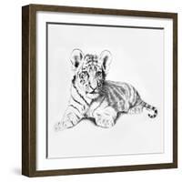 Tiger-Vivien Rhyan-Framed Art Print