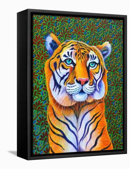 Tiger-Jane Tattersfield-Framed Stretched Canvas