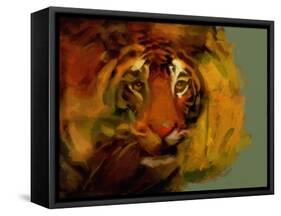 Tiger-Mark Gordon-Framed Stretched Canvas