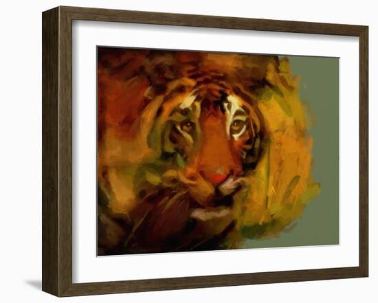 Tiger-Mark Gordon-Framed Giclee Print