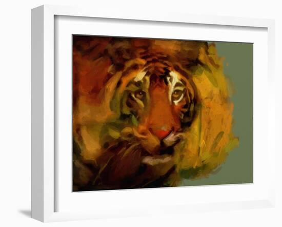 Tiger-Mark Gordon-Framed Giclee Print