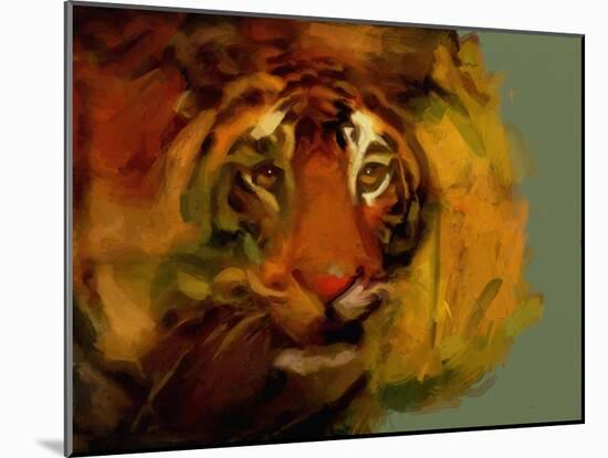 Tiger-Mark Gordon-Mounted Giclee Print