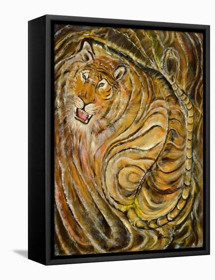 Tiger-Ikahl Beckford-Framed Stretched Canvas