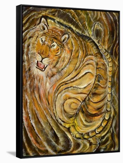 Tiger-Ikahl Beckford-Framed Stretched Canvas