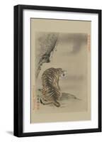 Tiger-null-Framed Art Print