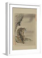 Tiger-null-Framed Art Print