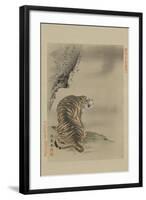 Tiger-null-Framed Art Print