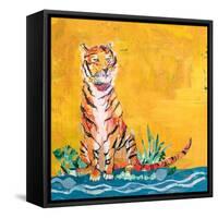 Tiger-Kellie Day-Framed Stretched Canvas