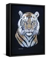 Tiger-Richard Burns-Framed Stretched Canvas