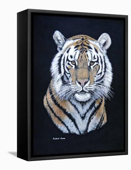 Tiger-Richard Burns-Framed Stretched Canvas