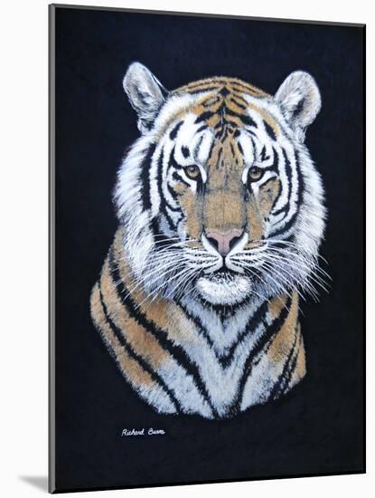 Tiger-Richard Burns-Mounted Giclee Print