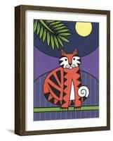 Tiger-Denny Driver-Framed Giclee Print