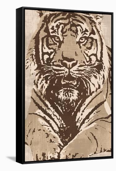 Tiger-Andrew Cooper-Framed Stretched Canvas