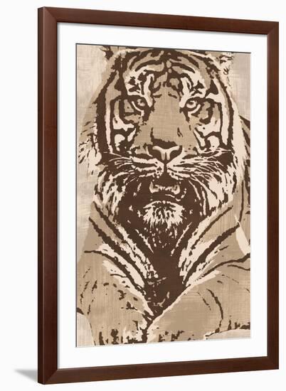 Tiger-Andrew Cooper-Framed Art Print