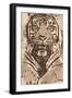 Tiger-Andrew Cooper-Framed Art Print