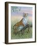 Tiger-Ron Jenkins-Framed Art Print