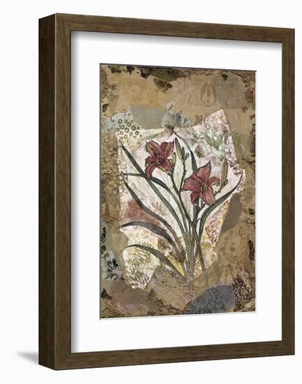 Tigerlily and Lace-David Hewitt-Framed Giclee Print