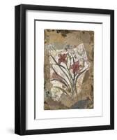 Tigerlily and Lace-Annabel Hewitt-Framed Art Print