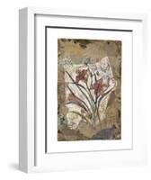 Tigerlily and Lace-Annabel Hewitt-Framed Art Print