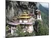 Tigernest, Very Important Buddhist Temple High in the Mountains, Himalaya, Bhutan-Jutta Riegel-Mounted Photographic Print