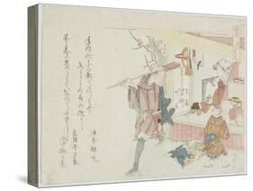 Tigers Can Go Far, C. 1806-Ryuryukyo Shinsai-Stretched Canvas