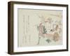 Tigers Can Go Far, C. 1806-Ryuryukyo Shinsai-Framed Giclee Print