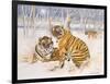 Tigers in the Snow, 2005-E.B. Watts-Framed Giclee Print