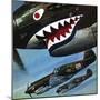 Tigers over Asia-Wilf Hardy-Mounted Premium Giclee Print