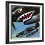 Tigers over Asia-Wilf Hardy-Framed Giclee Print