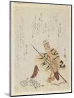 Tigers Run One Thousand Miles, 1818-Ryuryukyo Shinsai-Mounted Giclee Print