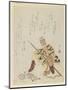 Tigers Run One Thousand Miles, 1818-Ryuryukyo Shinsai-Mounted Giclee Print