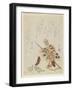 Tigers Run One Thousand Miles, 1818-Ryuryukyo Shinsai-Framed Giclee Print