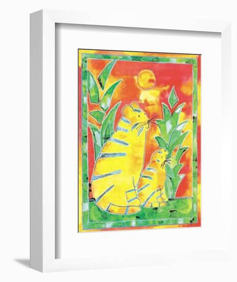 Tigers-Lisa V^ Keaney-Framed Art Print