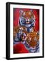 Tigers-Graeme Stevenson-Framed Giclee Print