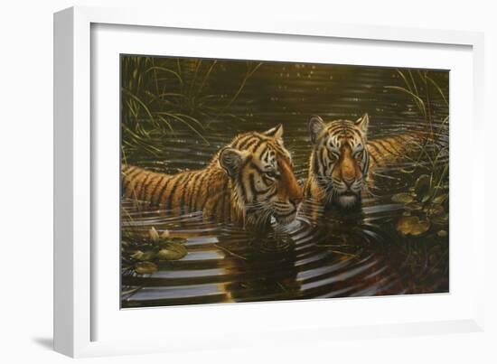 Tigers-Michael Jackson-Framed Giclee Print