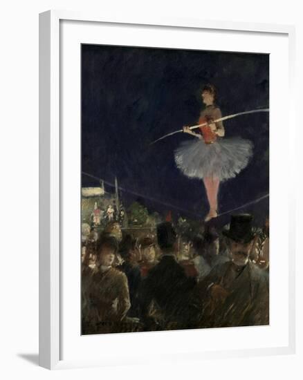 Tight-Rope Walker, C.1885-Jean Louis Forain-Framed Giclee Print