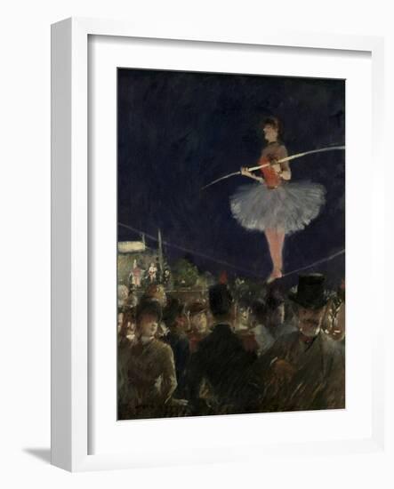 Tight-Rope Walker, C.1885-Jean Louis Forain-Framed Giclee Print